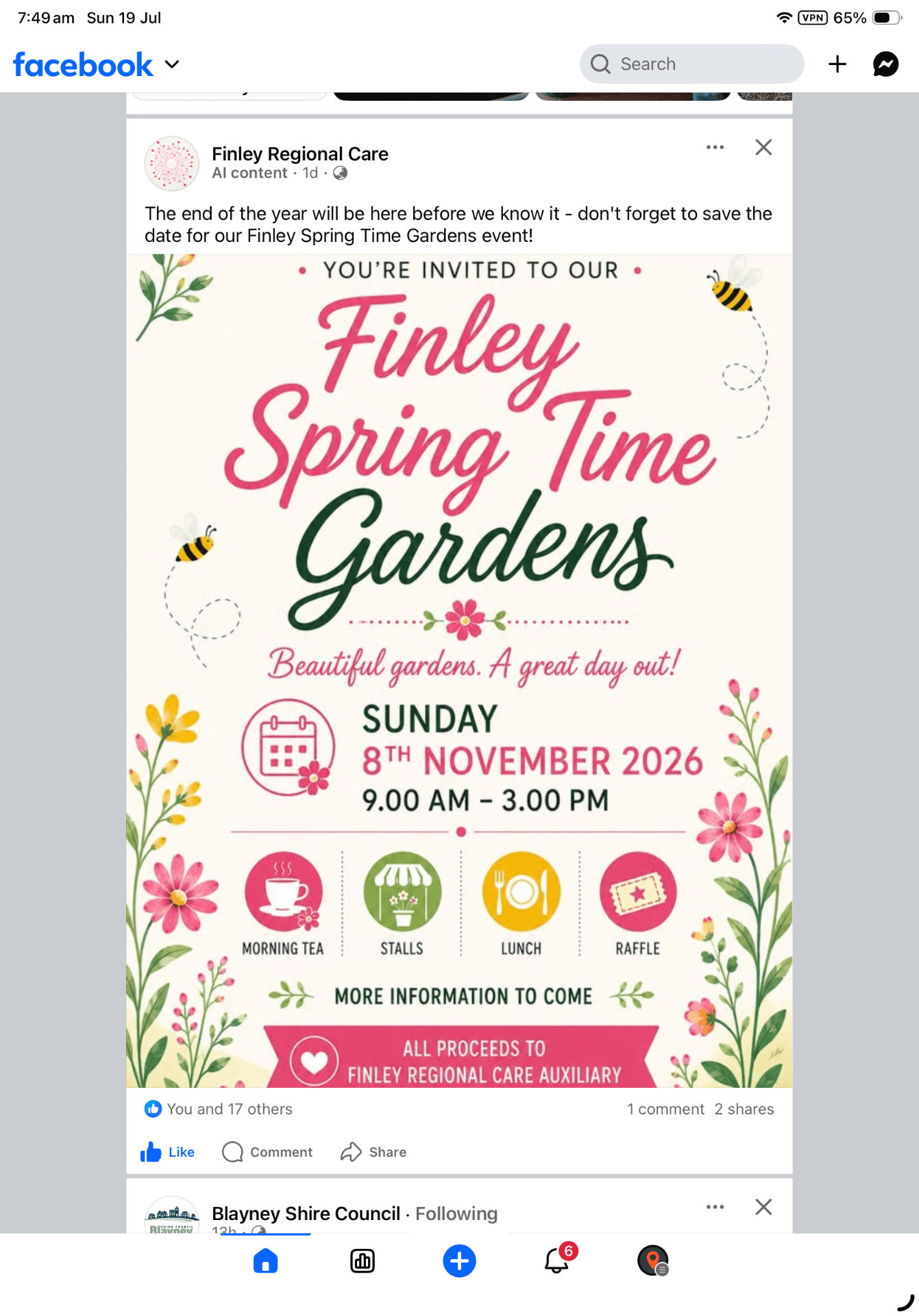 Finley Spring Time Gardens