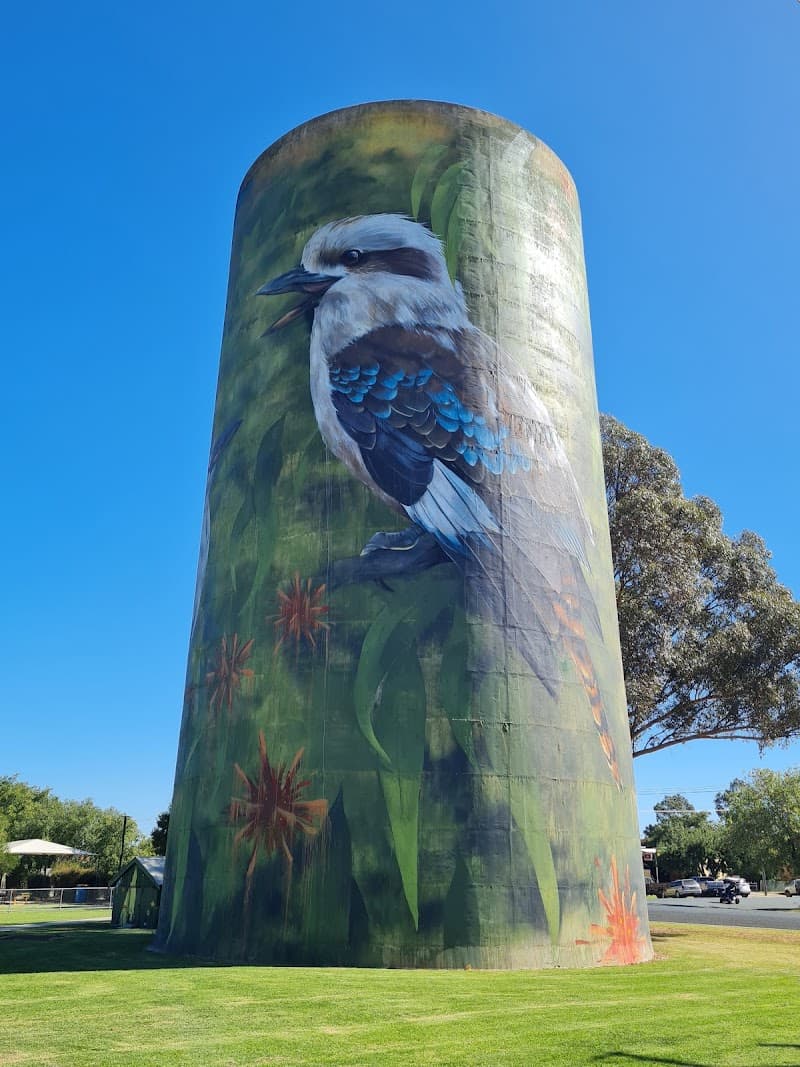Water Tower Art - Kookaburra