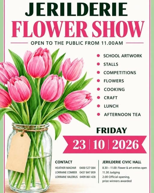 Jerilderie Flower Show