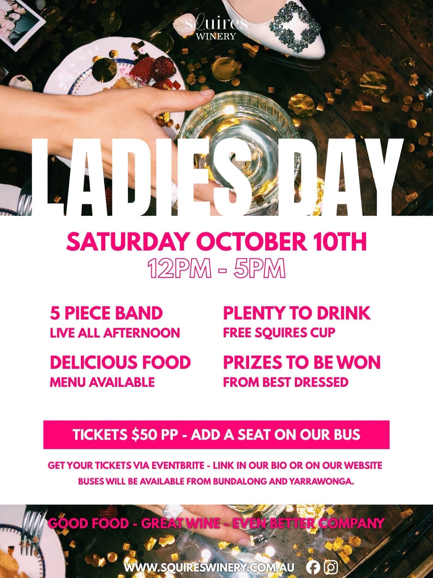 Ladies Day Squires Winery