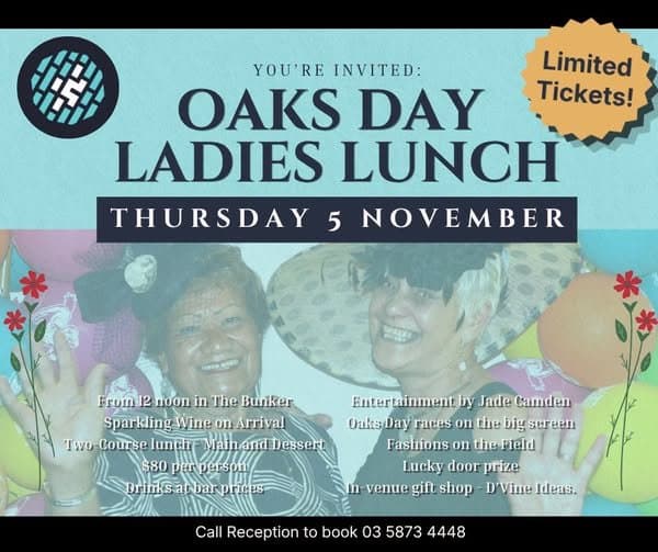 Oaks Day Ladies Lunch