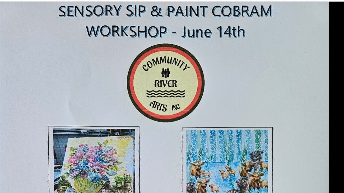 Sensory Sip and Paint - Cobram