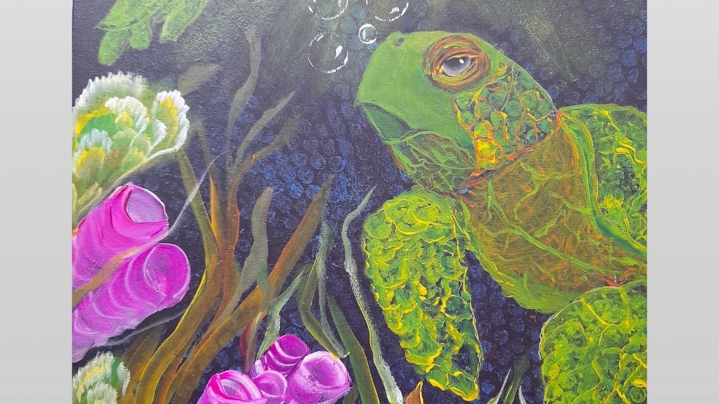 Cobram Painting Workshop - Turtles